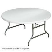  Round Tables 60 Inch 