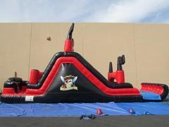 Back Loader Pirate Dual Dry Slide 20 ft Tall