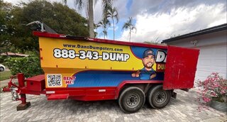 12 Yard Dumpster Trailer