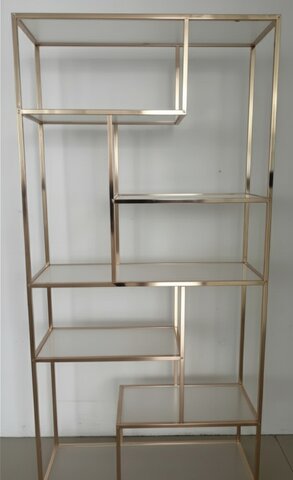 Dessert Shelf - Gold 6ft Dessert Shelf - Gold 6ft