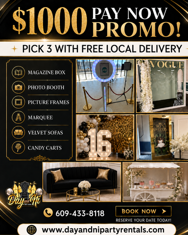 $1000 Pay Now Promo - Pick Three (3) $1000 Pay Now Promo - Pick Three (3)