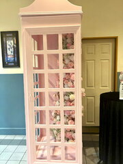 Telephone Booth- Light Pink