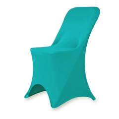 Aqua Green, Teal, Turquoise Spandex Chair Covers