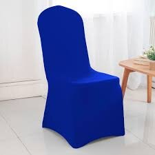 Royal Blue Spandex Chair Covers