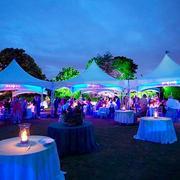 LED Lighting Party High Peak Tent - Call Office