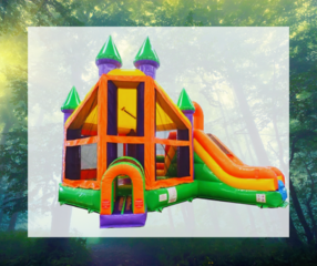 Large Castle Jump-N-Slide