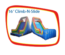 16ft. Dry Climb and Slide With Stopper 16ft. Dry Climb and Slide With Stopper