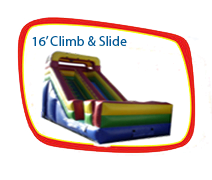 16ft. Open Faced Slide With Stopper 16ft. Open Faced Slide With Stopper