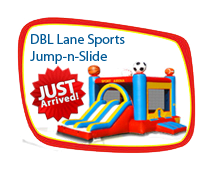 Double Lane Sports Jump-N-Slide Double Lane Sports Jump-N-Slide