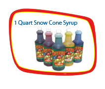 1 Quart Snow Cone Syrup 1 Quart Snow Cone Syrup