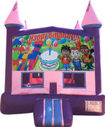 Happy Birthday 1 Purple Castle