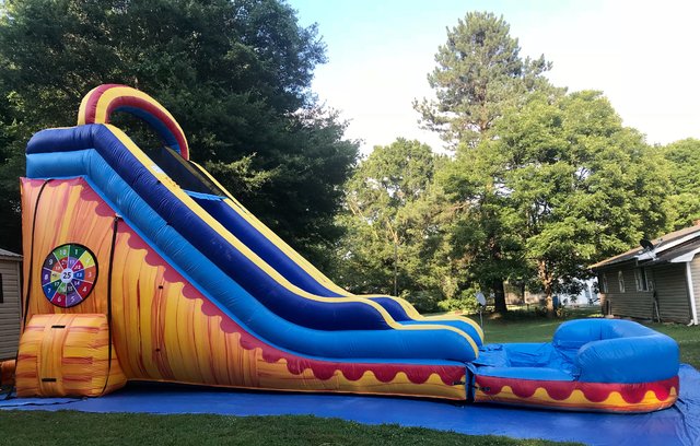 18' Turbo Blaze Water Slide 18' Turbo Blaze Water Slide