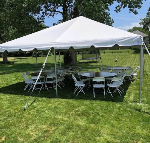 20x20 Frame Tent 400 Sq ft Seats 3050 20x20 Frame Tent 400 Sq ft Seats 3050