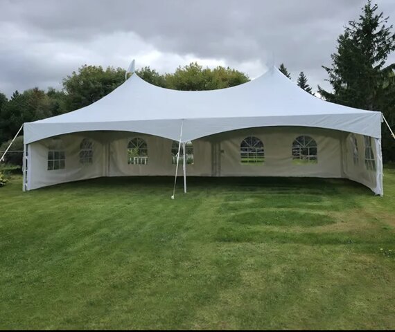20x40 High Peak Tent 800 Sq ft Seats 65110 20x40 High Peak Tent 800 Sq ft Seats 65110
