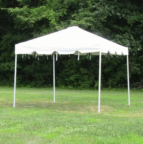 10x10 Frame Tent 100 Sq ft Seats 815 10x10 Frame Tent 100 Sq ft Seats 815