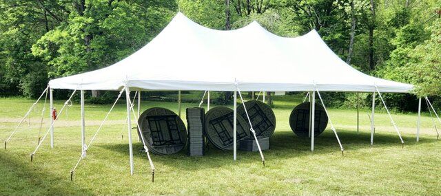 20x40 Pole Tent 800 Sq ft Seats 65100 20x40 Pole Tent 800 Sq ft Seats 65100