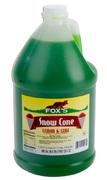 Complementary Lemon-Lime Snow Cone flavor Complementary Lemon-Lime Snow Cone flavor