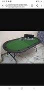 Poker Table set with chairs Poker Table set with chairs