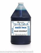 Complementary Blue Coconut Snow Cone flavor Complementary Blue Coconut Snow Cone flavor