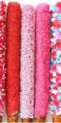 12 chocolate covered pretzel stix 12 chocolate covered pretzel stix