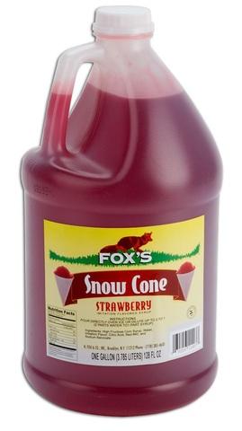 Strawberry Snow Cone flavor
