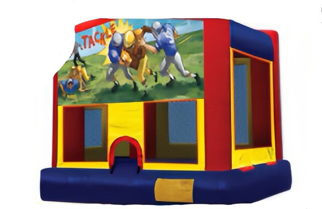 Football 4 In 1 Combo Bounce W Slide Football 4 In 1 Combo Bounce W Slide