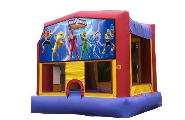 Power Rangers 4 In 1 Combo Bounce W Slide Power Rangers 4 In 1 Combo Bounce W Slide