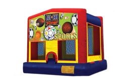 Sports 4 In 1 Combo Bounce W Slide Sports 4 In 1 Combo Bounce W Slide
