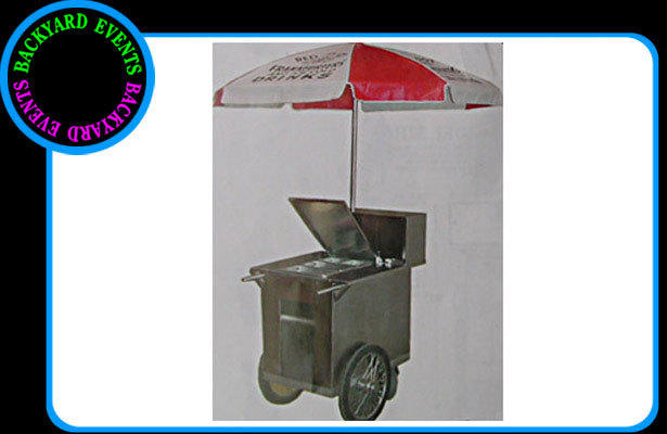 New York hotdog cart