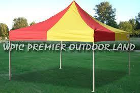 RED & YELLOW  TENT 10'X10' $199.00 DISCOUNTED PRICE 