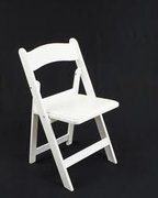 WHITE RESIN CHAIRS