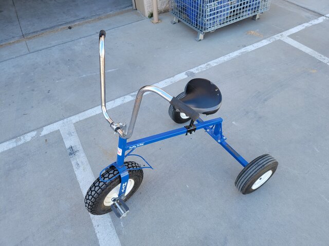 Blue Adult Sized Tricycle Rental