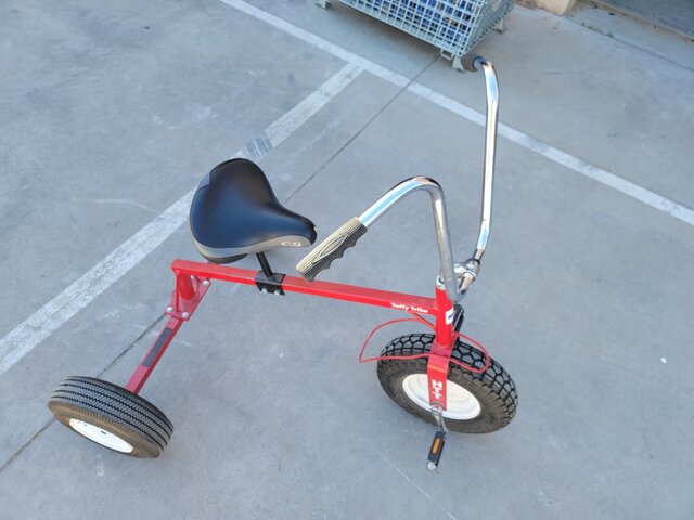 Red Adult Sized Tricycle Rental