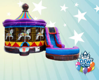Carousel Water Slide Combo Carousel Water Slide Combo