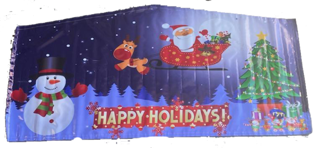 Happy Holidays Art Panel