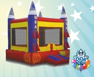 USA Rocket Bounce House USA Rocket Bounce House