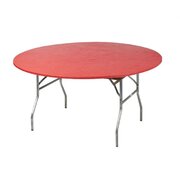 60" Round Red Table Cover