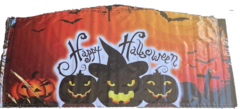 Pumpkin Halloween Art Panel