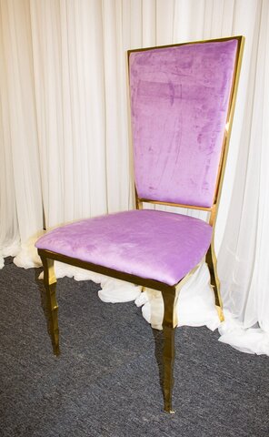 LaFrance Chair - Purple LaFrance Chair - Purple