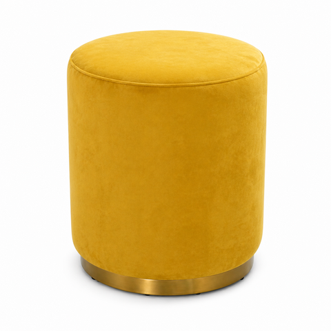 Ottoman- Yellow Ottoman- Yellow