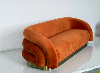 Priya Sofa - Burnt Orange
