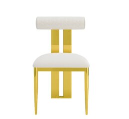 Priscilla Dining Chair - Gold - New Arrival