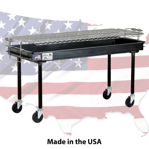 6 ft  Charcoal Grill