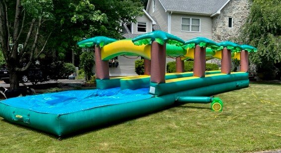 Hawaiian Double Slip N’ Slide with Pool Hawaiian Double Slip N’ Slide with Pool