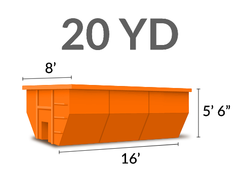 20 Yard Dumpster 7 Day