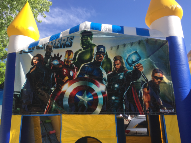 Avengers Castle Water Combo with pool Avengers Castle Water Combo with pool