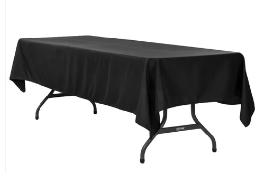 Rectangle Polyester Black Rectangle Polyester Black