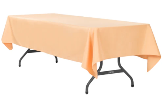 Rectangle Polyester Peach Rectangle Polyester Peach