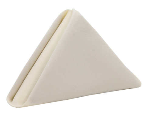 Polyester Napkin Ivory Polyester Napkin Ivory