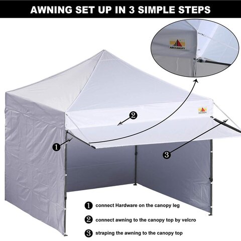 10 X 10 Pop up Tent with wall 